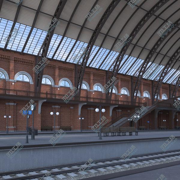 images/goods_img/20210312/Train Station 3D model/1.jpg